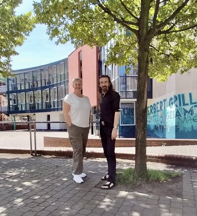 Frau Schulz und Herr Müller Sozialpädagogen